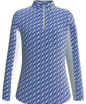 AB SPORT Women's Texas State Print Long Sleeve Sun Shirt LS01-TEXAS_6A