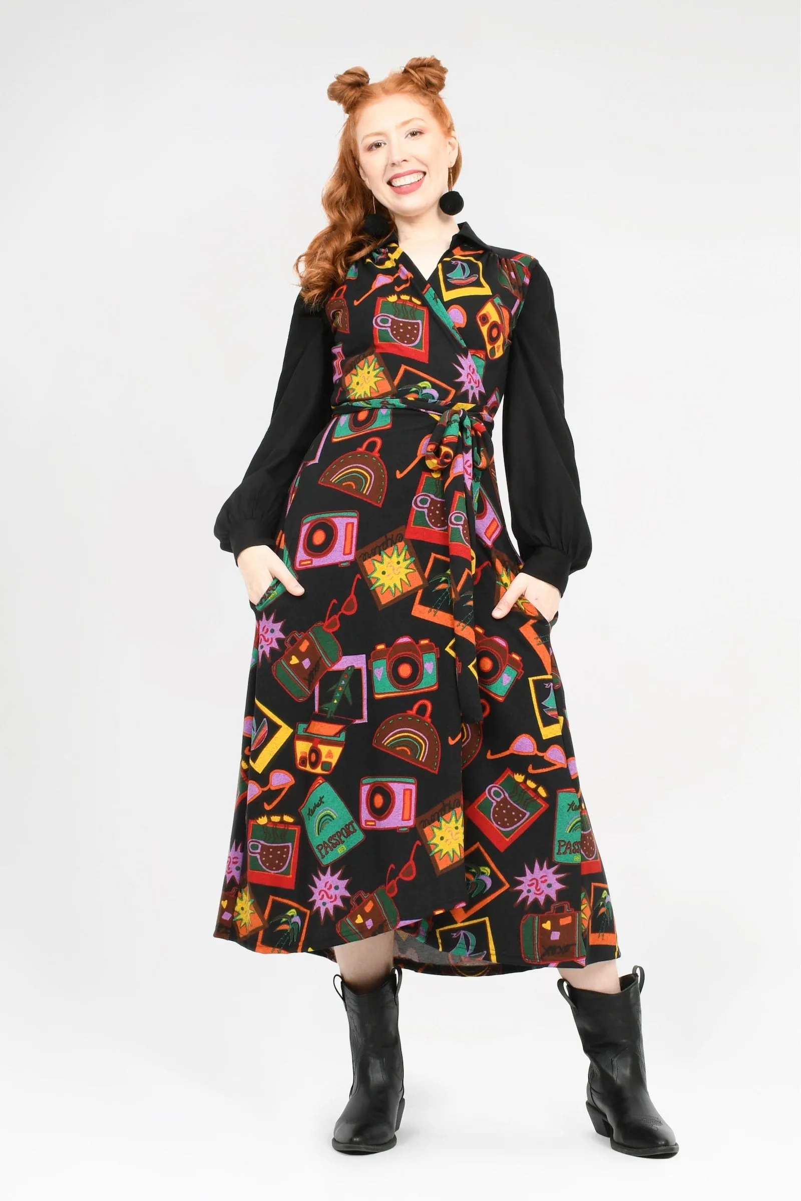 Alina Wrap Dress