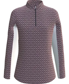Auburn Tigers AU Print Women's Long Sleeve Sun Shirt LS01-AU_4A