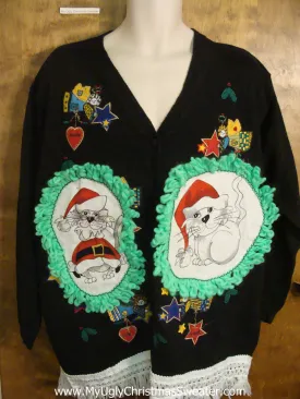 Christmas Angels Cat Christmas Sweater