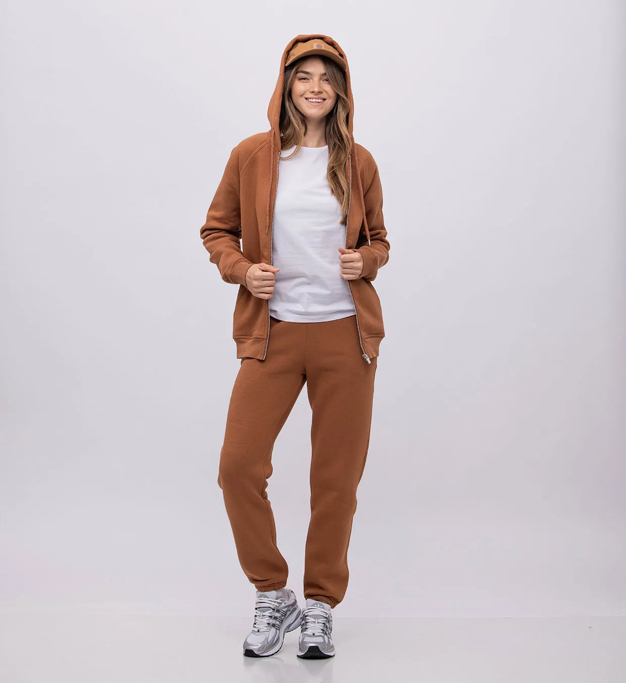 Fleece Hoody   Zipper Women