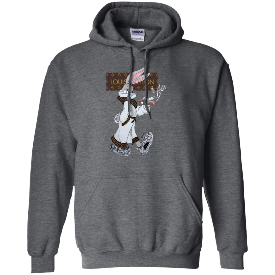 Louis Vuitton Rabbit Smoking Shirt Pullover Hoodie Sweatshirt